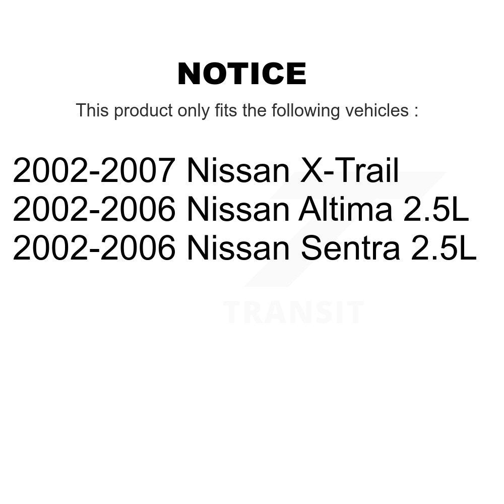 Mpulse Ignition Coil Pair For Nissan Altima Sentra X-Trail
