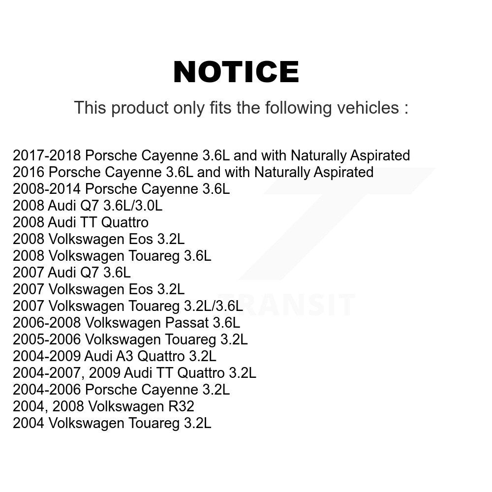 Mpulse Ignition Coil Pair For Volkswagen Porsche Cayenne Passat Touareg Audi Eos