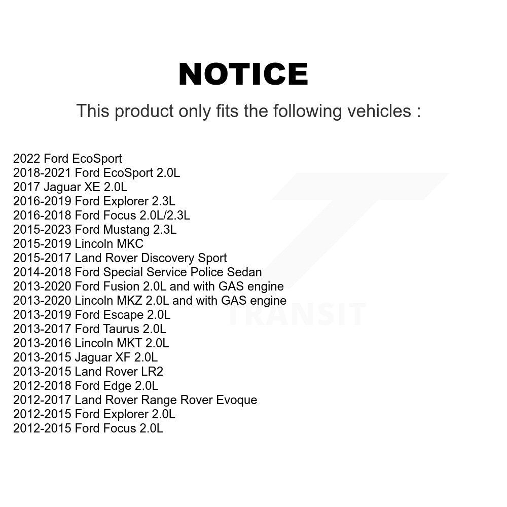 Mpulse Ignition Coil Kit For Ford Escape Fusion Explorer Focus Edge Mustang MKZ