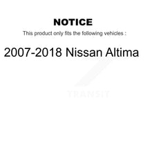 Load image into Gallery viewer, Rear Suspension Shock Absorber And Strut Mount Kit For 2007-2018 Nissan Altima KSH-100010