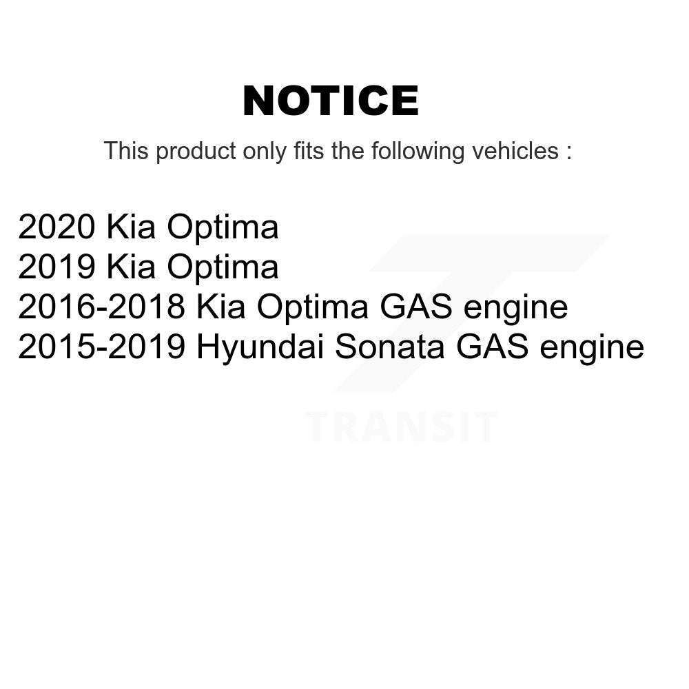 Rear Suspension Shock Absorber And Strut Mount Kit For Hyundai Sonata Kia Optima KSH-100573