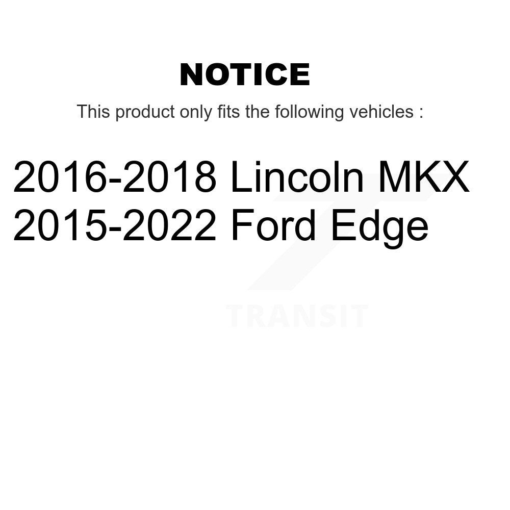 2019-2023 Lincoln Nautilus  , 2016-2018 Lincoln MKX  , 2015-2024 Ford Edge  Front Suspension Strut Coil Spring Assembly Kit