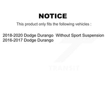 Load image into Gallery viewer, 2016-2021 Dodge Durango  Front Left Suspension Strut Coil Spring Assembly Kit