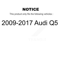Charger l&#39;image dans la galerie, 2009-2017 Audi Q5  Front Left Suspension Strut Coil Spring Assembly Kit