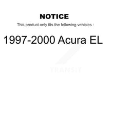 Charger l&#39;image dans la galerie, 1997-2000 Acura EL  Front Left Suspension Strut Coil Spring Assembly Kit