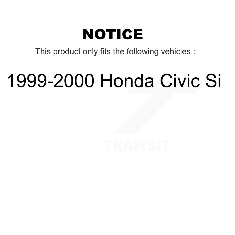 1999-2000 Honda Civic  Front Left Suspension Strut Coil Spring Assembly Kit