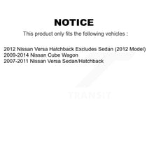 Load image into Gallery viewer, 2012 Nissan Versa , 2009-2014 Nissan Cube  , 2007-2011 Nissan Versa  Front Right Suspension Strut Coil Spring Assembly Kit