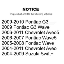Charger l&#39;image dans la galerie, 2009-2010 Pontiac G3  , 2009 Pontiac G3 Wave , 2006-2011 Chevrolet Aveo5  , 2005-2008 Pontiac Wave  , 2005-2007 Pontiac Wave5  , 2004-2011 Chevrolet Aveo  , 2004-2009 Suzuki Swift+  Front Right Suspension Strut Coil Spring Assembly Kit