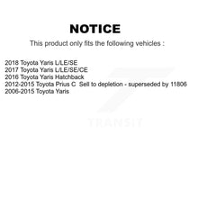 Charger l&#39;image dans la galerie, 2016-2018 Toyota Yaris  , 2012-2015 Toyota Prius C  , 2006-2015 Toyota Yaris  Front Right Suspension Strut Coil Spring Assembly Kit