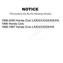 Load image into Gallery viewer, 1999-2000 Honda Civic  , 1998 Honda Civic , 1996-1997 Honda Civic  Front Right Suspension Strut Coil Spring Assembly Kit