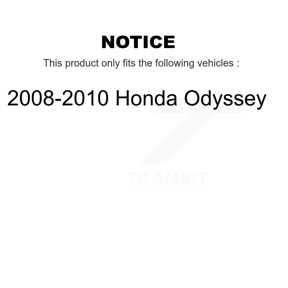 2008-2010 Honda Odyssey  Front Right Suspension Strut Coil Spring Assembly Kit