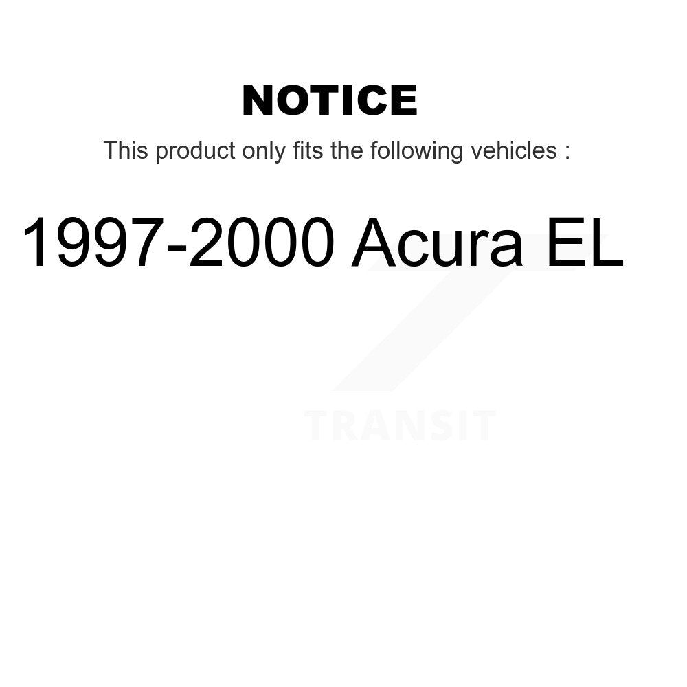 1997-2000 Acura EL  Rear Right Suspension Strut Coil Spring Assembly Kit