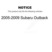 Charger l&#39;image dans la galerie, 2005-2009 Subaru Outback  Rear Suspension Strut Coil Spring Assembly Kit