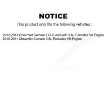 Charger l&#39;image dans la galerie, 2010-2015 Chevrolet Camaro  Rear Left Suspension Strut Coil Spring Assembly Kit