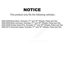 Load image into Gallery viewer, 2005-2009 Buick Allure  , 2005-2009 Buick LaCrosse  , 2004-2008 Pontiac Grand Prix  , 2000-2013 Chevrolet Impala  Rear Left Suspension Strut Coil Spring Assembly Kit