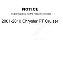 Charger l&#39;image dans la galerie, 2001-2010 Chrysler PT Cruiser  Front and Rear Suspension Strut Coil Spring Assembly Kit