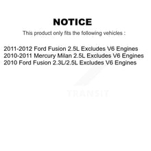 Charger l&#39;image dans la galerie, 2011-2012 Ford Fusion  , 2010 Ford Fusion , 2010-2011 Mercury Milan  Front and Rear Suspension Strut Coil Spring Assembly Kit