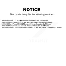 Load image into Gallery viewer, 2005 Ford Focus , 2002-2005 Ford Focus  , 2001-2004 Ford Focus  , 2000 Ford Focus , 2000-2001 Ford Focus  Front and Rear Suspension Strut Coil Spring Assembly Kit