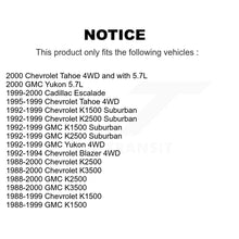 Load image into Gallery viewer, Front Tie Rod End &amp; Boot Kit For K1500 Chevrolet GMC K2500 K3500 Tahoe Yukon Suburban KTB-100003