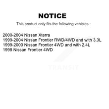 Load image into Gallery viewer, Front Steering Tie Rod End &amp; Boot Kit For Nissan Xterra Frontier KTB-100008