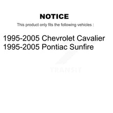 Charger l'image dans la galerie, Front Steering Tie Rod End &amp; Boot Kit For 1995-2005 Chevrolet Cavalier Pontiac Sunfire KTB-100013