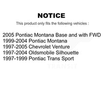 Load image into Gallery viewer, Front Tie Rod End &amp; Boot Kit For Pontiac Montana Chevrolet Venture Oldsmobile Silhouette KTB-100021