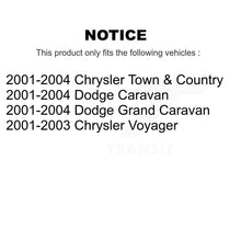 Load image into Gallery viewer, Front Tie Rod End &amp; Boot Kit For Dodge Caravan Grand Chrysler Town Country Voyager KTB-100032