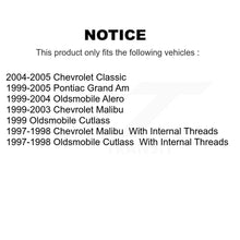 Load image into Gallery viewer, Front Tie Rod End &amp; Boot Kit For Pontiac Grand Am Chevrolet Malibu Oldsmobile Alero KTB-100035
