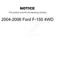 Charger l'image dans la galerie, Front Steering Tie Rod End &amp; Boot Kit For 2004-2006 Ford F-150 4WD KTB-100042
