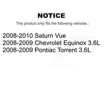 Load image into Gallery viewer, Front Steering Tie Rod End &amp; Boot Kit For Chevrolet Equinox Pontiac Torrent Saturn Vue KTB-100070