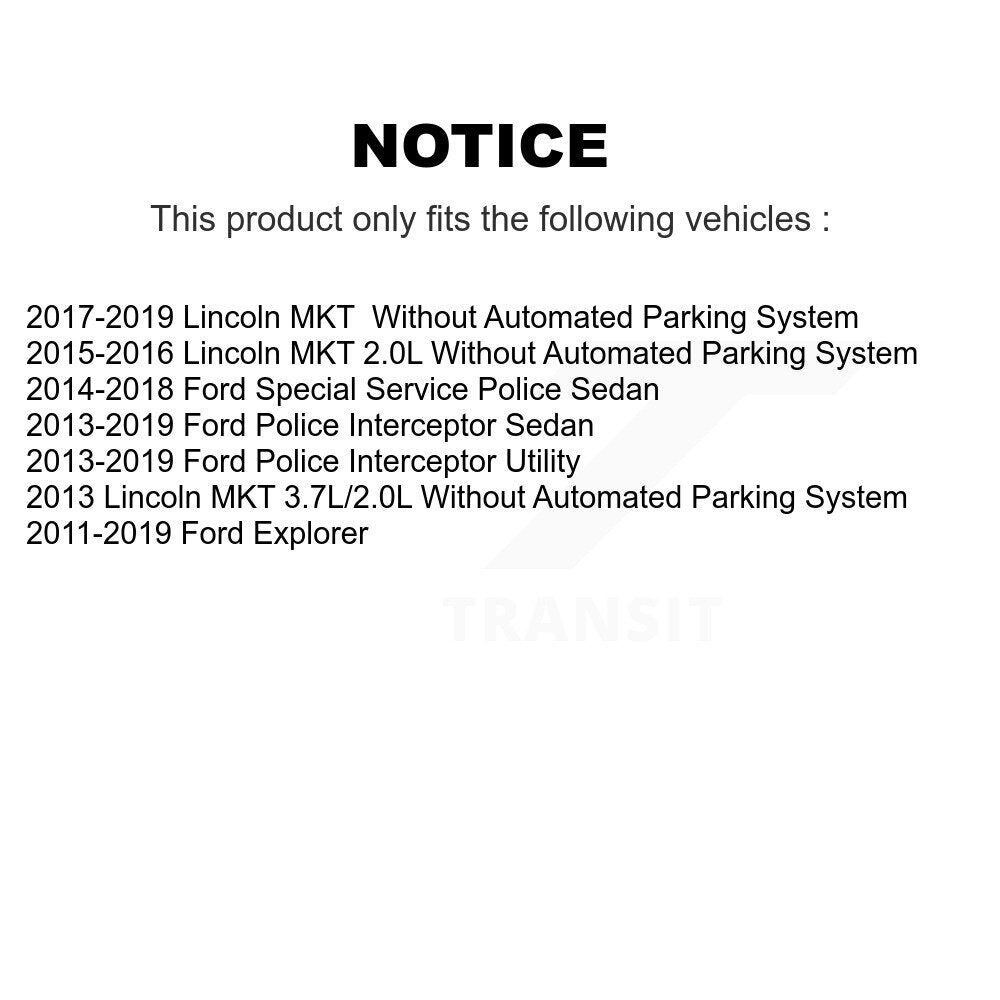 Front Tie Rod End & Boot Kit For Ford Explorer Police Interceptor Utility Sedan Lincoln KTB-100103