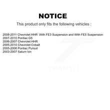 Load image into Gallery viewer, Front Tie Rod End &amp; Boot Kit For Chevrolet Cobalt Pontiac G5 Saturn Ion HHR Pursuit KTB-100125