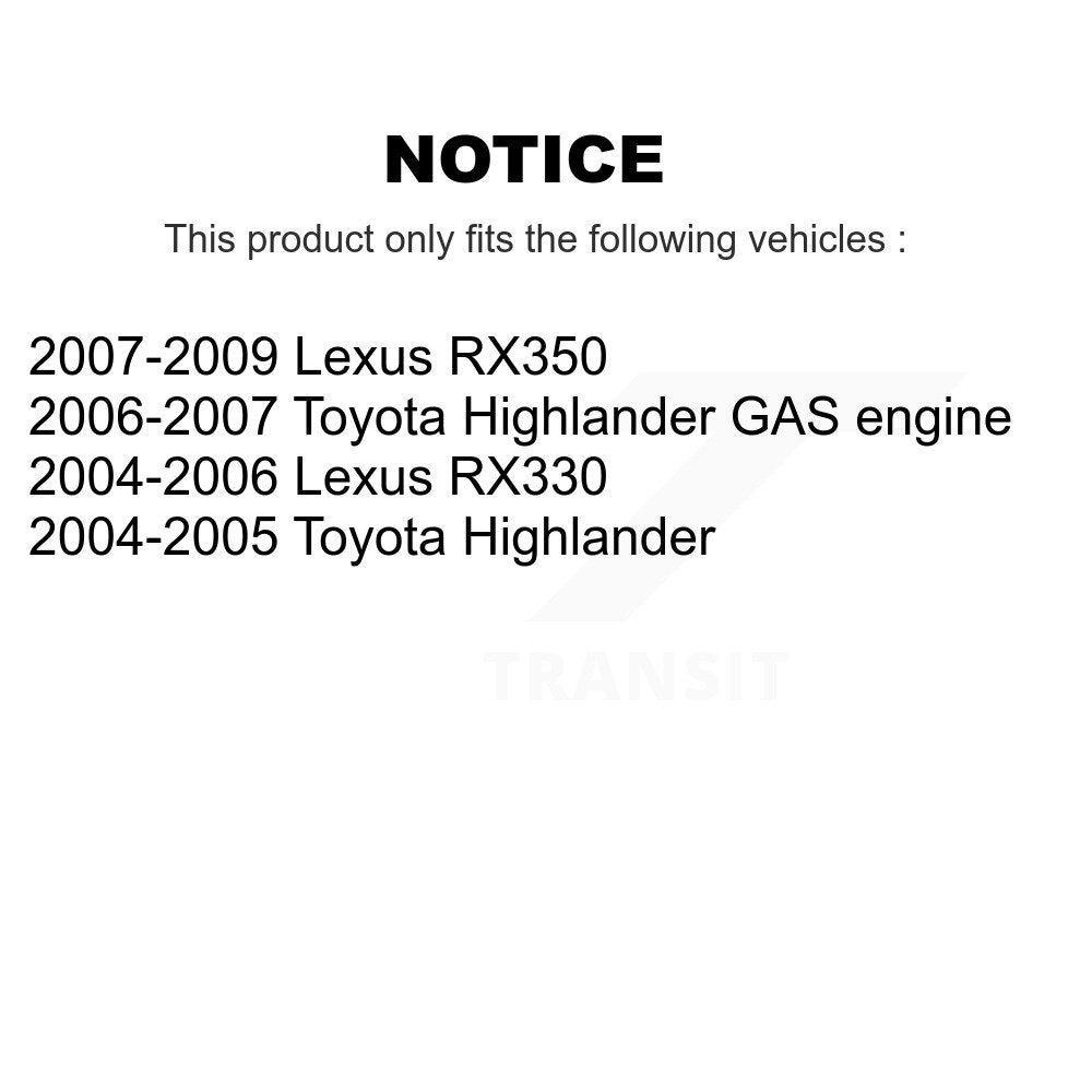 Front Steering Tie Rod End & Boot Kit For Lexus RX350 Toyota Highlander RX330 KTB-100136