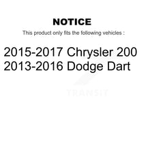 Load image into Gallery viewer, Front Steering Tie Rod End &amp; Boot Kit For Chrysler 200 Dodge Dart KTB-100726