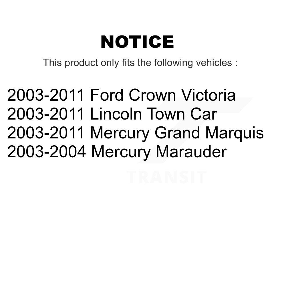 Front Tie Rod End & Boot Kit For Ford Crown Victoria Lincoln Town Car Mercury Grand KTB-100751