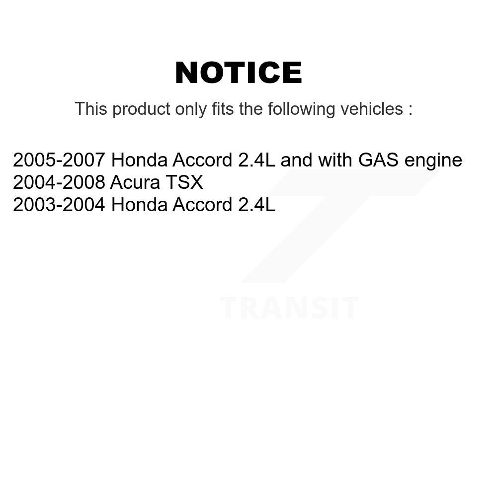 Front Steering Tie Rod End & Boot Kit For Honda Accord Acura TSX KTB-100768