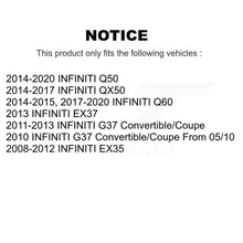 Load image into Gallery viewer, Front Steering Tie Rod End &amp; Boot Kit For INFINITI Q50 G37 QX50 EX35 Q60 EX37 KTB-100788