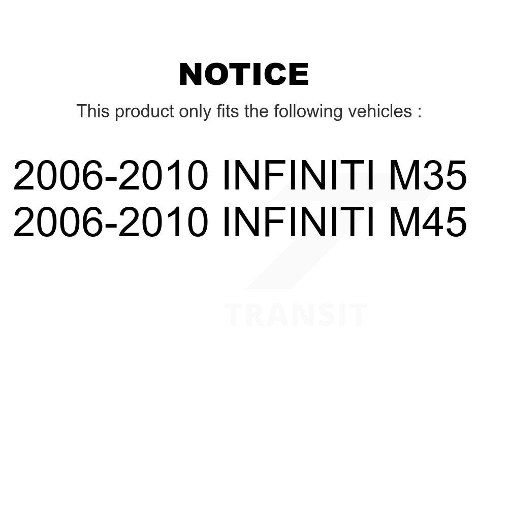 Front Steering Tie Rod End & Boot Kit For 2006-2010 INFINITI M35 M45 KTB-100789