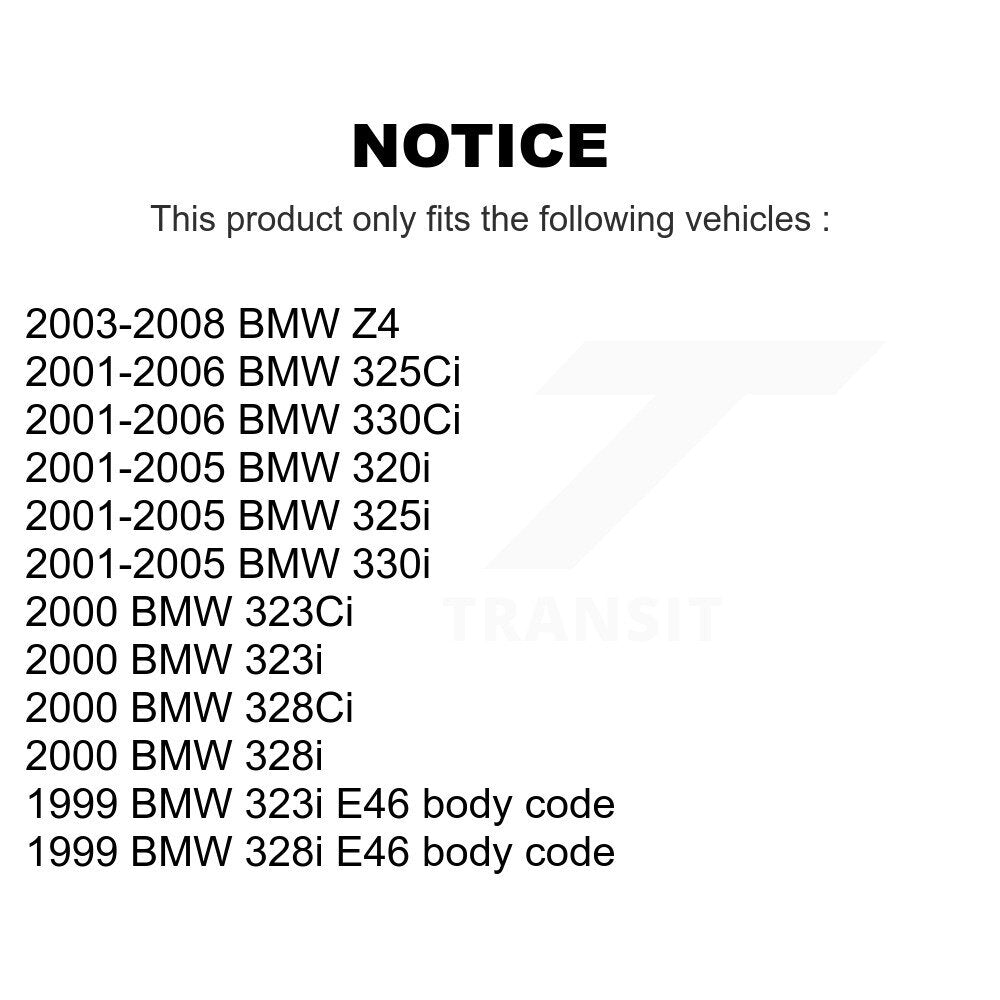 Front Tie Rod End & Boot Kit For BMW Z4 330Ci 325i 325Ci 320i 330i 323i 328i 323Ci 328Ci KTB-100807