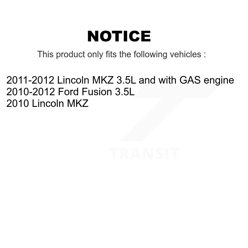 Front Steering Tie Rod End & Boot Kit For Ford Fusion Lincoln MKZ KTB-100811