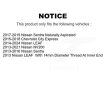Load image into Gallery viewer, Front Steering Tie Rod End &amp; Boot Kit For Nissan Sentra LEAF NV200 Chevrolet City Express KTB-100816