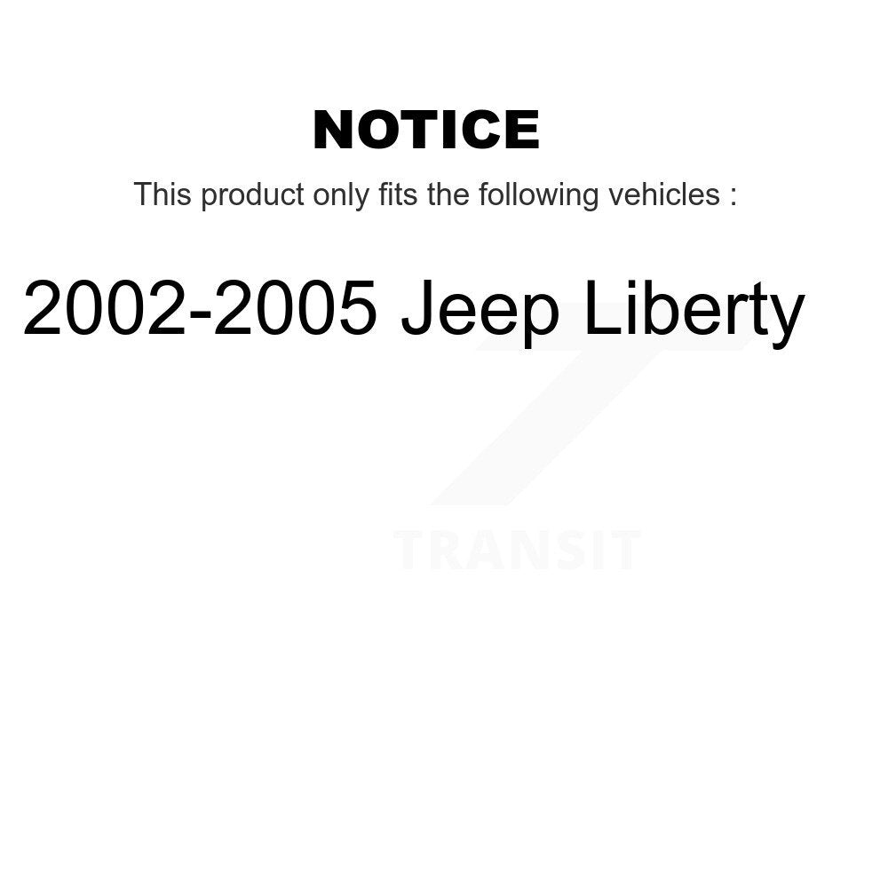 Front Steering Tie Rod End & Boot Kit For 2002-2005 Jeep Liberty KTB-100817