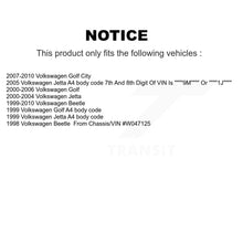 Charger l'image dans la galerie, Front Steering Tie Rod End &amp; Boot Kit For Volkswagen Jetta Golf Beetle City KTB-100829