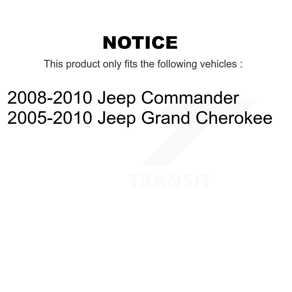 Front Steering Tie Rod End & Boot Kit For Jeep Grand Cherokee Commander KTB-100836