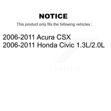 Charger l'image dans la galerie, Front Steering Tie Rod End &amp; Boot Kit For 2006-2011 Honda Civic Acura CSX KTB-100849