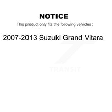 Charger l&#39;image dans la galerie, Front Rear Ceramic Brake Pads Kit For 2007-2013 Suzuki Grand Vitara