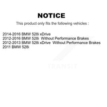 Load image into Gallery viewer, Front Rear Ceramic Brake Pads Kit For BMW 528i xDrive