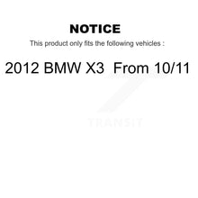 Charger l&#39;image dans la galerie, Front Rear Ceramic Brake Pads Kit For 2012 BMW X3 From 10 11