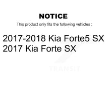 Charger l&#39;image dans la galerie, Front Rear Ceramic Brake Pads Kit For Kia Forte Forte5 SX