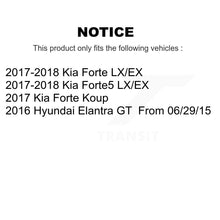 Charger l&#39;image dans la galerie, Front Rear Ceramic Brake Pads Kit For Kia Forte Hyundai Elantra GT Forte5 Koup